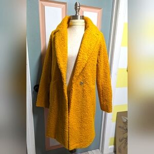 Magaschoni Women's Coat in Mustard